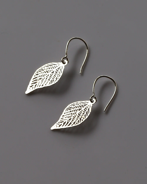 Silver Leaf Earrings (Ohrringe)