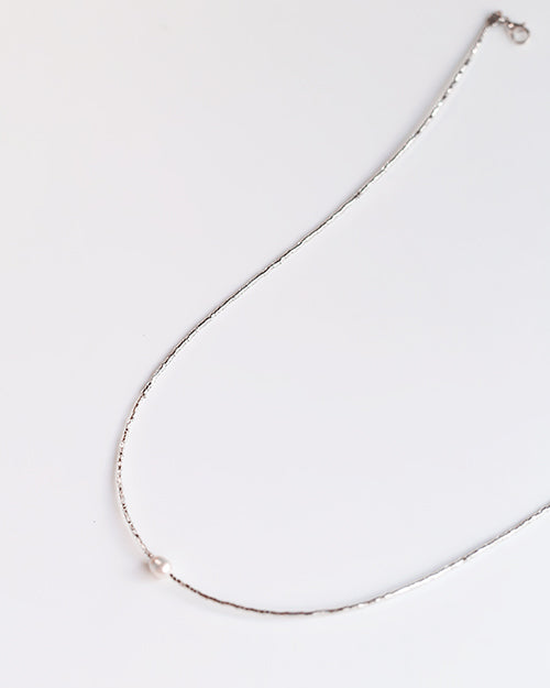 Serendipity Pearl Necklace Silver (Kette)